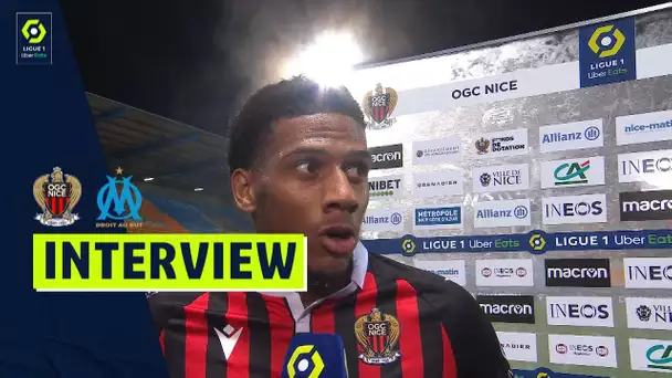 Interview de fin de match : OGC NICE - OLYMPIQUE DE MARSEILLE (1-1)  / 2021/2022