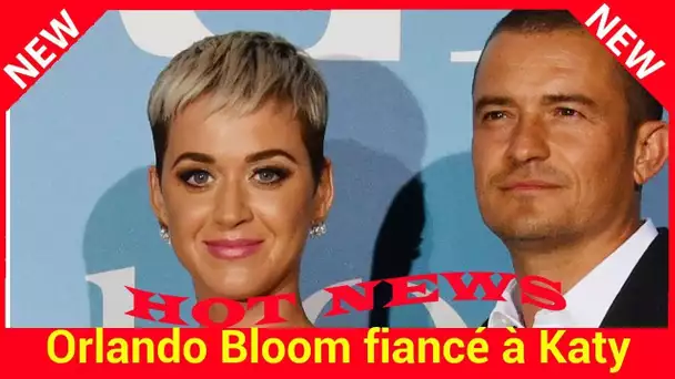 Orlando Bloom fiancé à Katy Perry, la bague qu’il lui offre possède un détail troublant