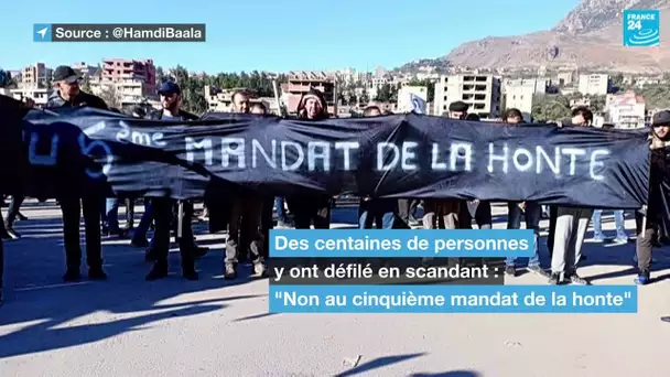 EN IMAGES : Des Algériens dans la rue pour protester contre un 5e mandat de Bouteflika