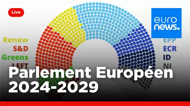 Direct : découvrez la répartition des députés au Parlement Européen | Elections Européennes 2024