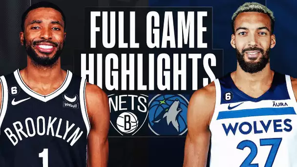 NETS at TIMBERWOLVES | FULL GAME HIGHLIGHTS | March 10, 2023