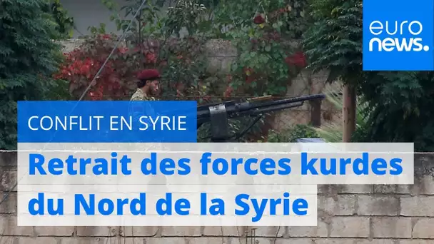 Fin du retrait des forces kurdes du Nord de la Syrie