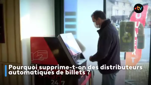 Pourquoi supprime-t-on des distributeurs automatiques de billets ?