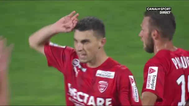 Le penalty de Vlatko Stojanovski pour assurer la victoire nîmoise