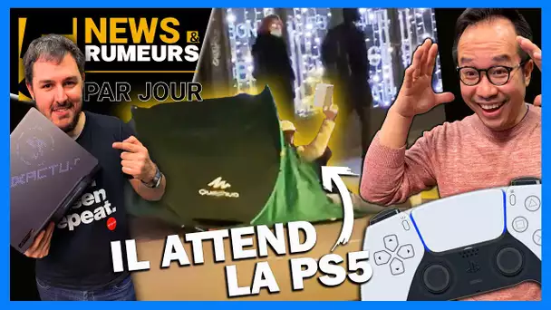 POUR LA PS5, IL PLANTE SA TENTE DEVANT UNE FNAC EN PLEIN CONFINEMENT 😅