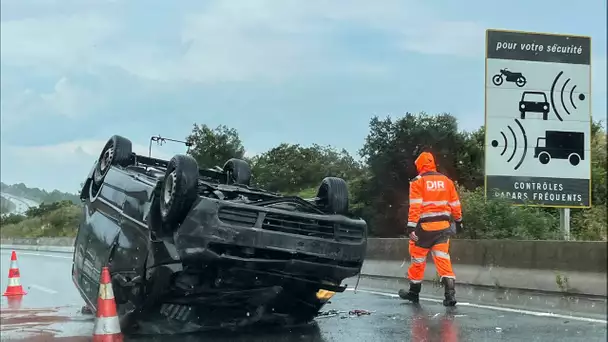 Sécurité routière : baisse de 10% de la mortalité en juillet dans l'Hexagone