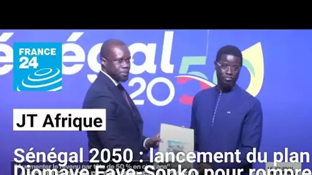 Sénégal 2050 : lancement du plan Diomaye Faye et Sonko pour rompre avec le surendettement