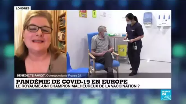 Covid-19 en Europe : le Royaume-Uni, champion malheureux de la vaccination ?