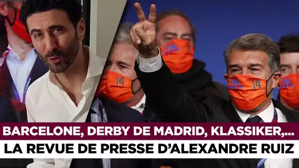 📰 Barcelone, derby de Madrid, Klassiker,... La revue de presse du jour par Alexandre Ruiz