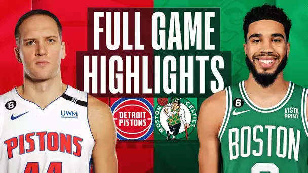 PISTONS at CELTICS | FULL GAME HIGHLIGHTS | February 15, 2023