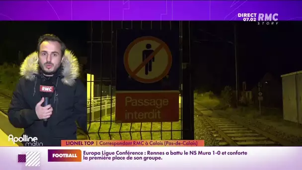 À Calais, un train régional percute un groupe de migrants, faisant un mort et trois blessés