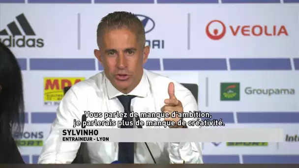 Sylvinho : "Manque de créativité et de conviction"