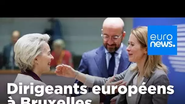 Les dirigeants européens se réunissent à Bruxelles pour se répartir les postes à responsabilité. …