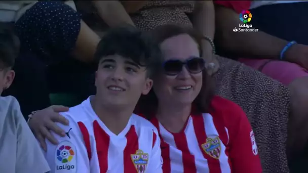 Calentamiento Elche CF vs UD Almería