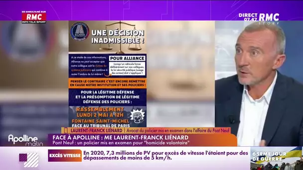 Liénard : "Le syndicat Alliance met de l'huile sur le feu"