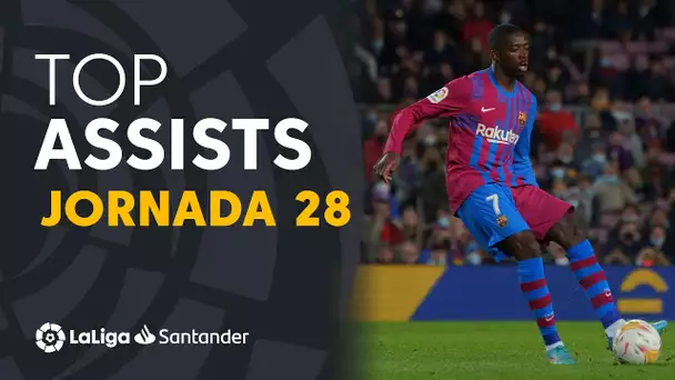 LaLiga Best Assists: Dembélé, 'Tecatito' Corona & Miranda