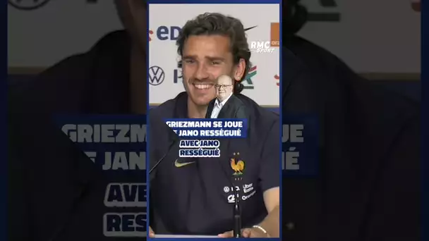 Quand Griezmann se joue... de Jano Rességuié en conf' de presse #euro #football #equipedefrance