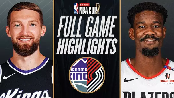 KINGS at TRAIL BLAZERS | EMIRATES NBA CUP 🏆 | FULL GAME HIGHLIGHTS | November 29, 2024