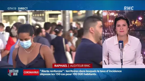 La détresse de Raphaël, traiteur, sur RMC après les nouvelles mesures anti-Covid-19