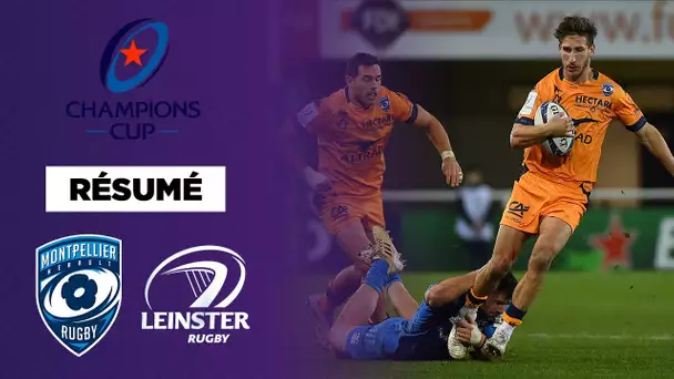 🏆🏉  Résumé - Champions Cup : Montpellier prend le bouillon contre le Leinster