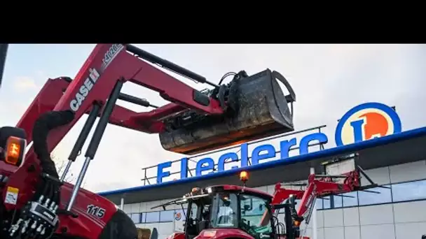 Colère des agriculteurs : pourquoi les supermarchés Leclerc sont-ils autant pris pour cible par l…