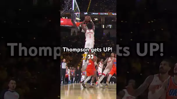 Amen Thompson GETS UP for the SLAM! 🏆👀|#Shorts