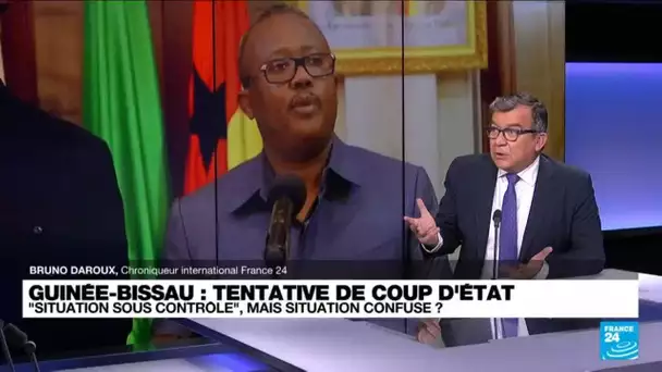 Guinée Bissau : "un acte isolé, très bien préparé" selon le président Umaro Sissoco Embaló