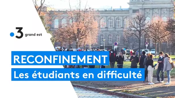 Reconfinement : des étudiants en grande difficulté