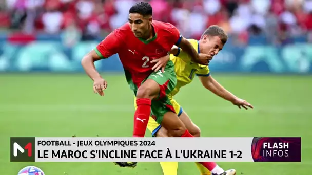 JO 2024 : Le Maroc s'incline face à l'Ukraine (1-2)