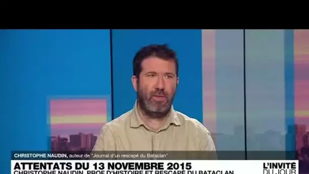 Christophe Naudin, rescapé du Bataclan, espère que le procès aura "un côté pédagogique"