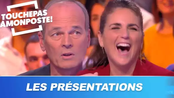 Laurent Baffie présente les chroniqueurs de TPMP