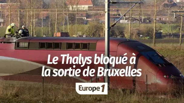 Thalys bloqué à la sortie de Bruxelles : "pour les enfants en bas âge, c'était compliqué"