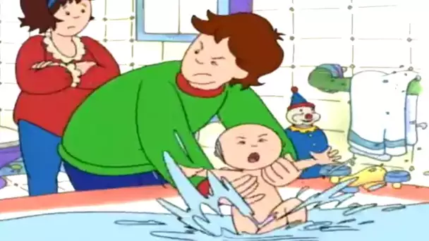 Caillou Déteste L'heure du Bain | Caillou en Français