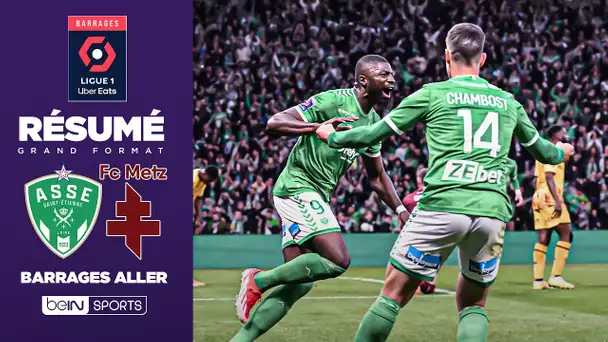 Résumé : Saint-Etienne prend une BELLE OPTION pour la montée en venant à bout du FC Metz