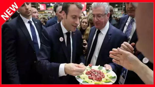 ✅  Salon de l'agriculture : quand Emmanuel Macron console deux fillettes en larmes