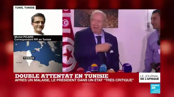 Tunisie : après un malaise, le président Béji Caïd Essebsi dans un état "très critique"