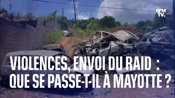 Attaques à la machette, incendies, envoi du Raid: que se passe-t-il à Mayotte?