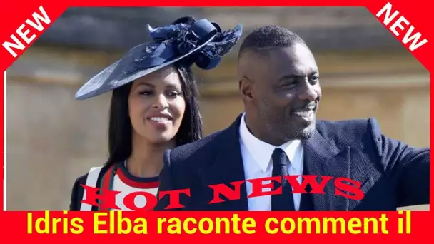 Idris Elba raconte comment il s’est retrouvé à jouer les DJ au mariage d’Harry et Meghan