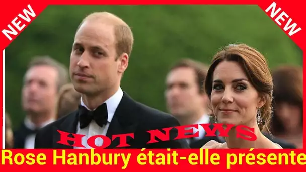 Rose Hanbury était-elle présente au mariage de Kate Middleton et du prince William ?