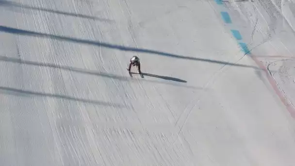 Simon Billy remporte la coupe du monde de ski de vitesse