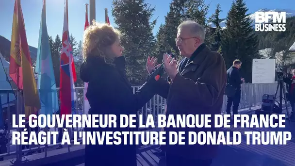 "Être plus offensif": le gouverneur de la Banque de France réagit à l'investiture de Donald Trump