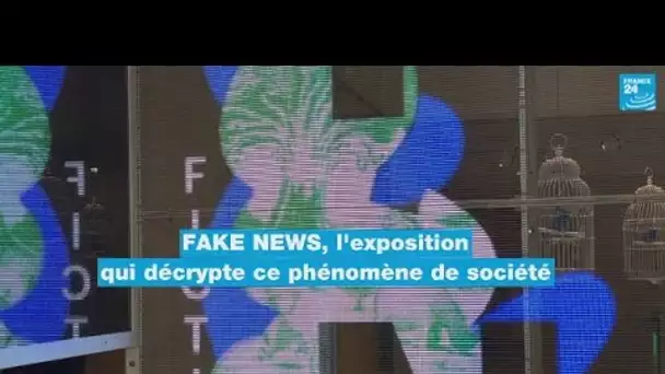 Les "fakes news" s'exposent à la Fondation EDF