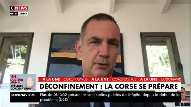 Gilles Simeoni, président du conseil exécutif de Corse, réagit en direct sur CNEWS