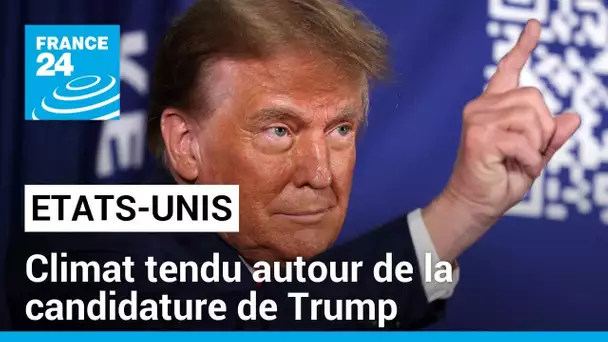 "Il plane aux Etats-Unis un climat tendu autour de la justice et de la candidature de Donald Trump"