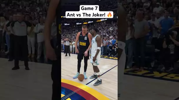 Game 7😤 TIMBERWOLVES vs The NUGGETS…Ant-Man vs The Joker! 🔥| #Shorts