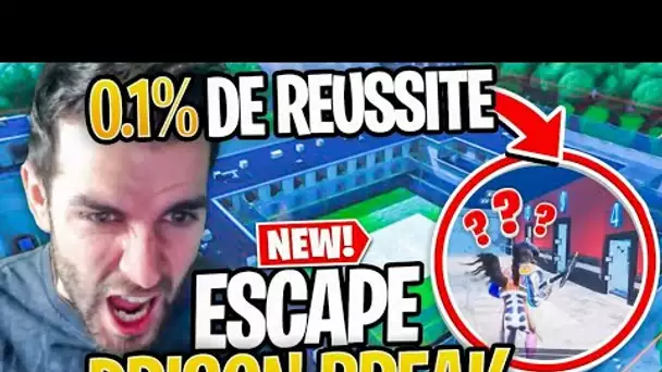 J&#039;ai osé tenter l&#039;Escape 'PRISON BREAK' à 0.1% réussite d un abonné ! (ultra dur)