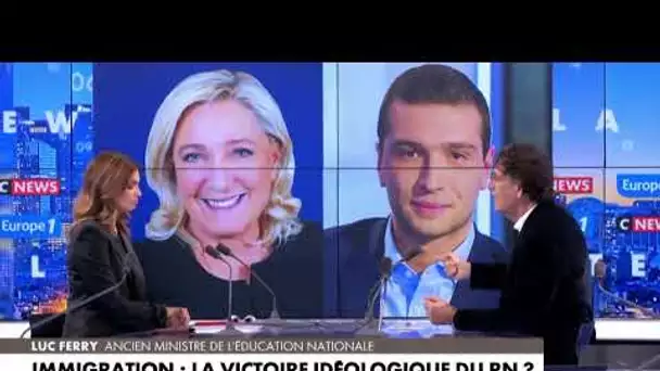 «Marine Le Pen n'est ni raciste, ni antisémite», estime le philosphe Luc Ferry