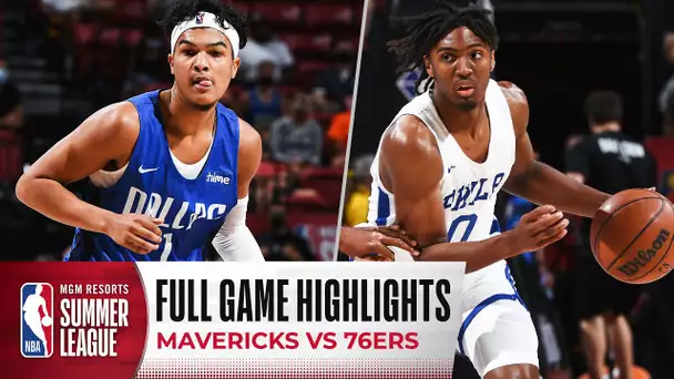 Mavericks at 76ers | NBA SUMMER LEAGUE | FULL GAME HIGHLIGHTS