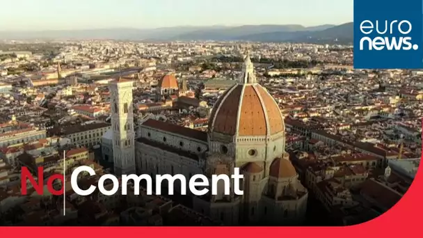 Au Duomo de Florence, un gadget pour faire respecter la distanciation sociale