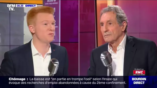 Mélenchon boycotte-t-il Bourdin? L'échange tendu entre Adrien Quatennens et Jean-Jacques Bourdin